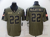 Nike Panthers 22 Christian McCaffrey Olive 2021 Salute To Service Limited Jersey Dzhi,baseball caps,new era cap wholesale,wholesale hats